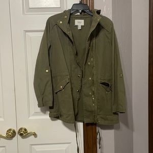 Army green jacket